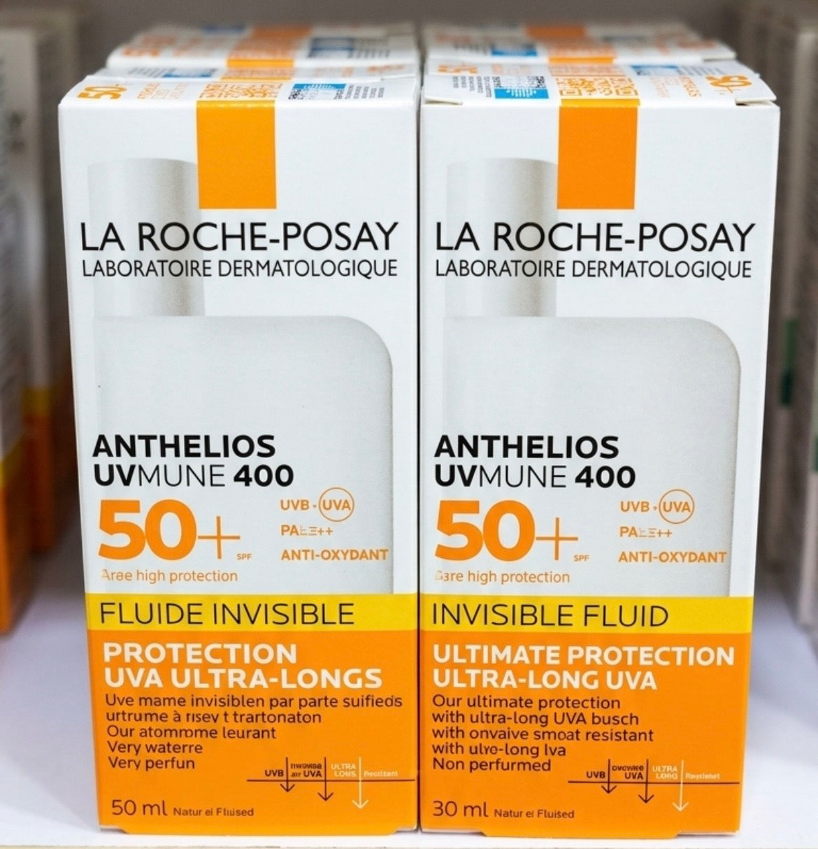 La Roche-Posay Anthelios UVMune 400 Invisible Fluid SPF 50+ (50ml)