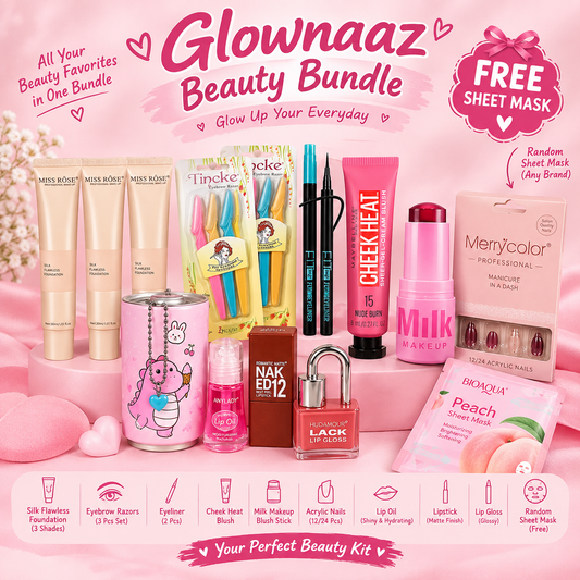Mega Beauty Bundle – Makeup & Skincare Essentials | Limited Time Offer 🔥