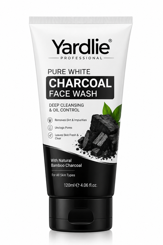 Yardlie Professional Pure White Charcoal Face Wash 120ml