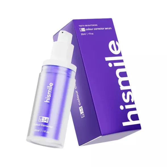 Hismile V34 Colour Corrector Serum – Teeth Whitening Serum, 30ml
